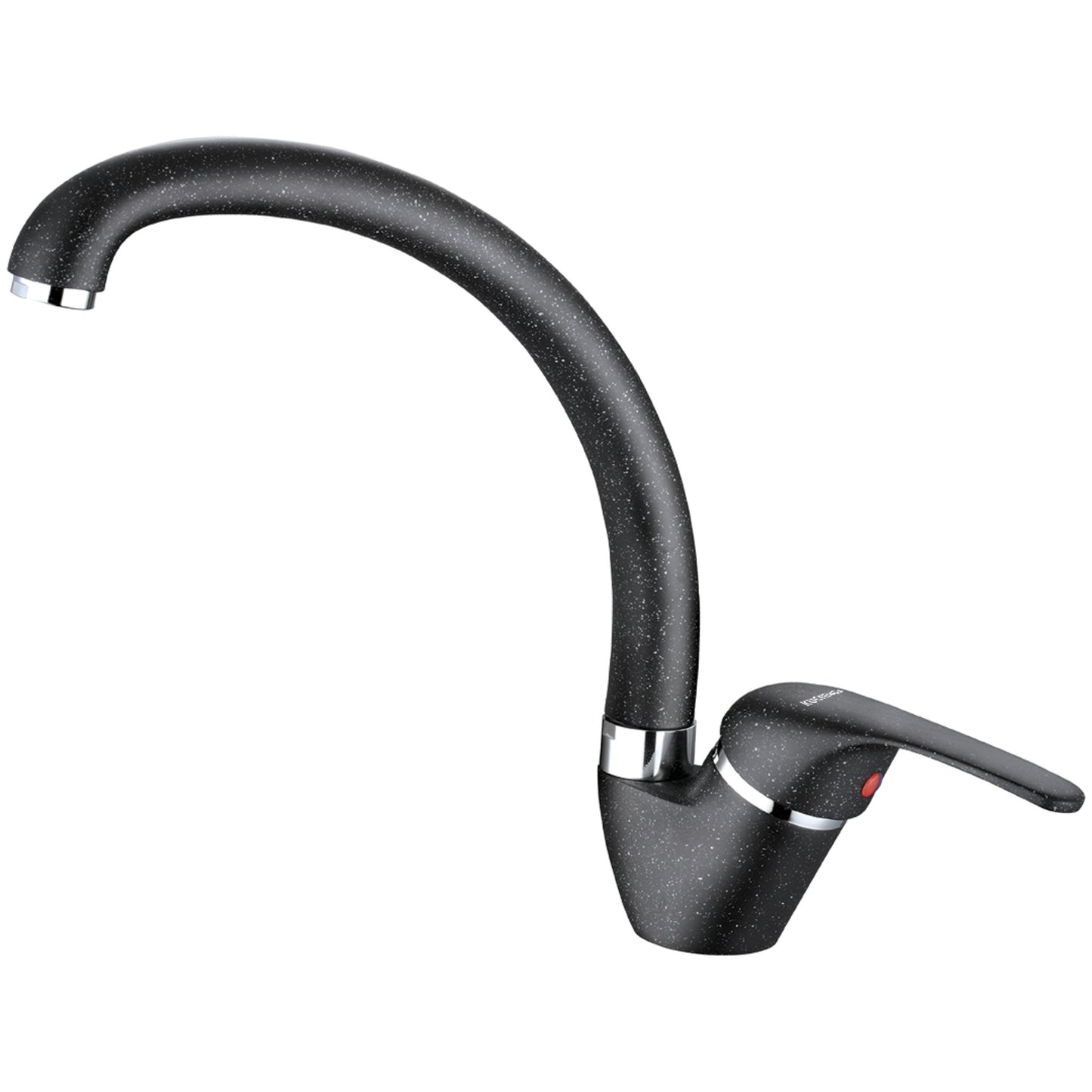 Inga baterie chiuveta bucatarie, culoare negru granit, BKN_767D
