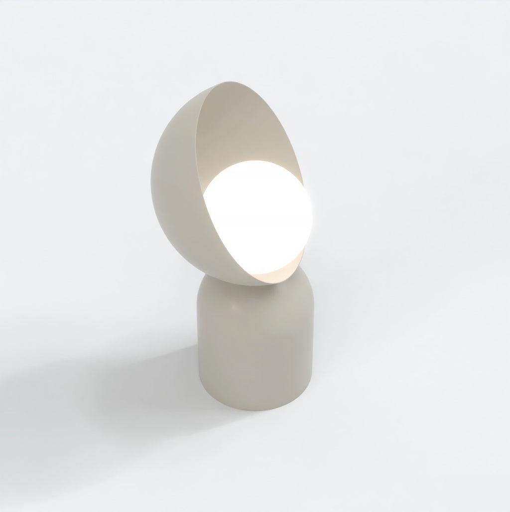 Lampa pentru noptiera din metal BOTO LN1 MOKKA, bej, moderna