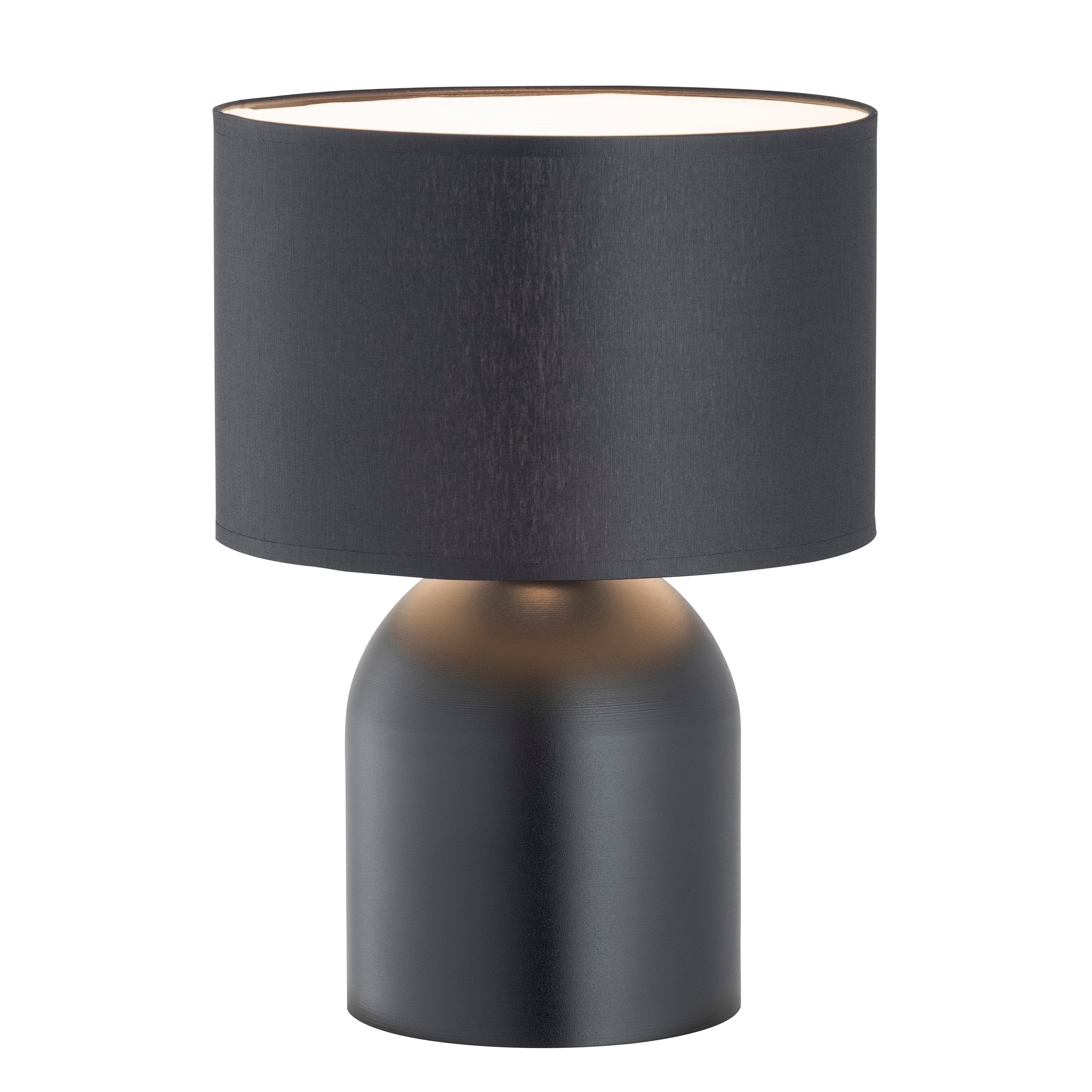 Lampă de masa ASPEN LN1 NEGRU cu ALB, simpla si eleganta
