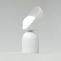 Lampă de noapte metalică BOTO LN1 WHITE, albă, modernă