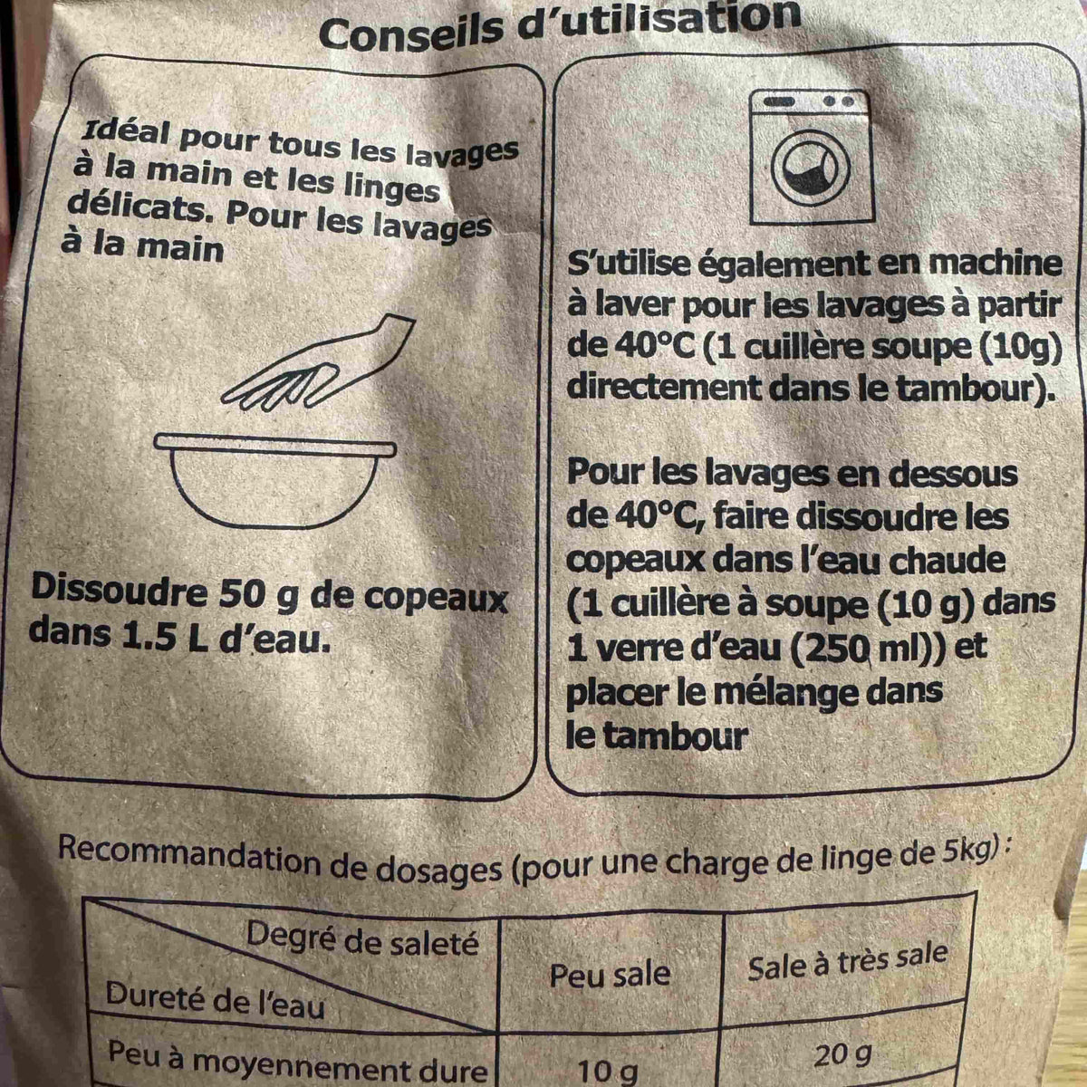 Fulgi de săpun de Marsilia cu ulei de măsline, pentru rufe, 1 kg