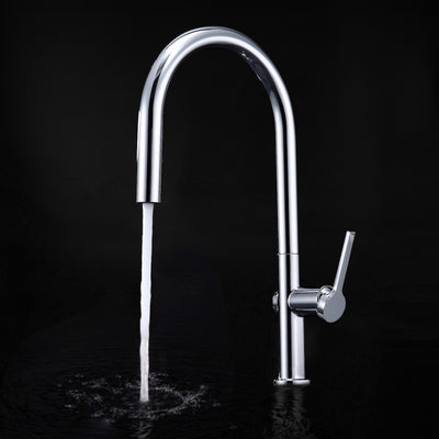 Baterie de bucatarie cu dus extractabil