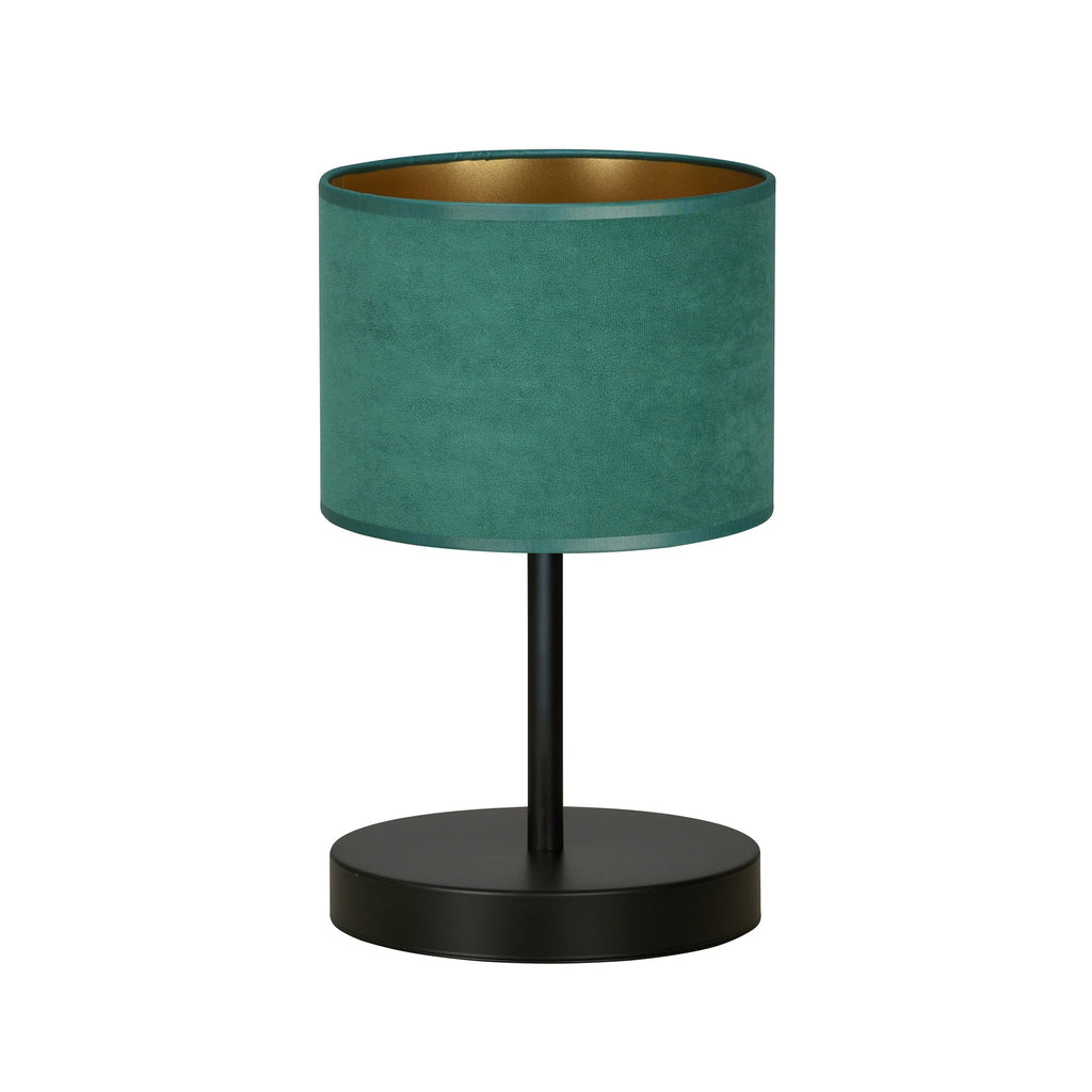 Lampă de noapte verde din catifea