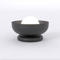 Lampă de noapte metalică OZZY LN1 BLACK, neagră, modernă
