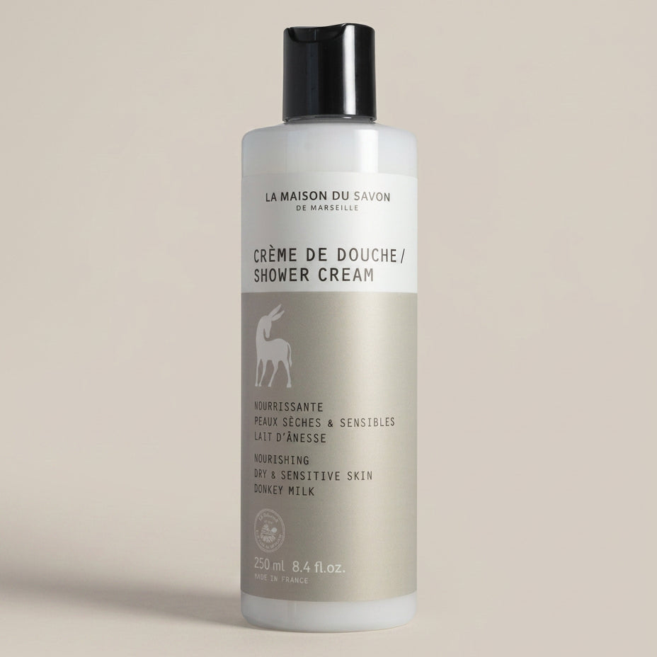 Cremă de duș hrănitoare, cu lapte de măgăriță, 250 ml