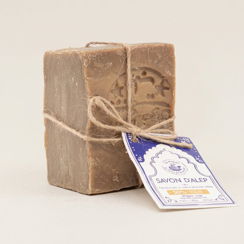 Săpun de Alep cu 30% Ulei de Dafin, 200g