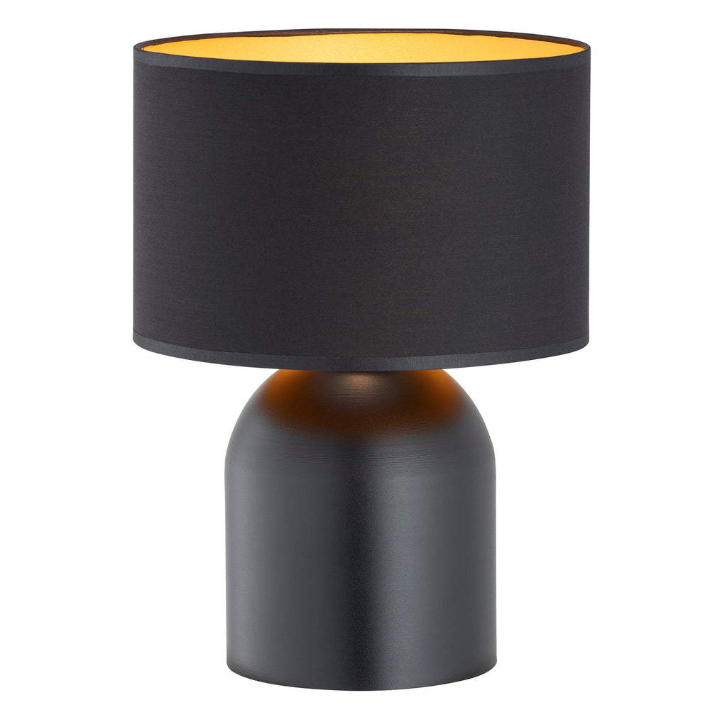 Lampă de noapte ASPEN LN1 NEGRU cu AURIU, eleganta si atemporala