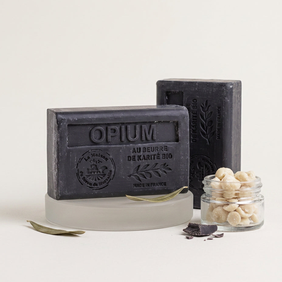 Săpun solid parfumat, cu unt de shea BIO, Opium 125g