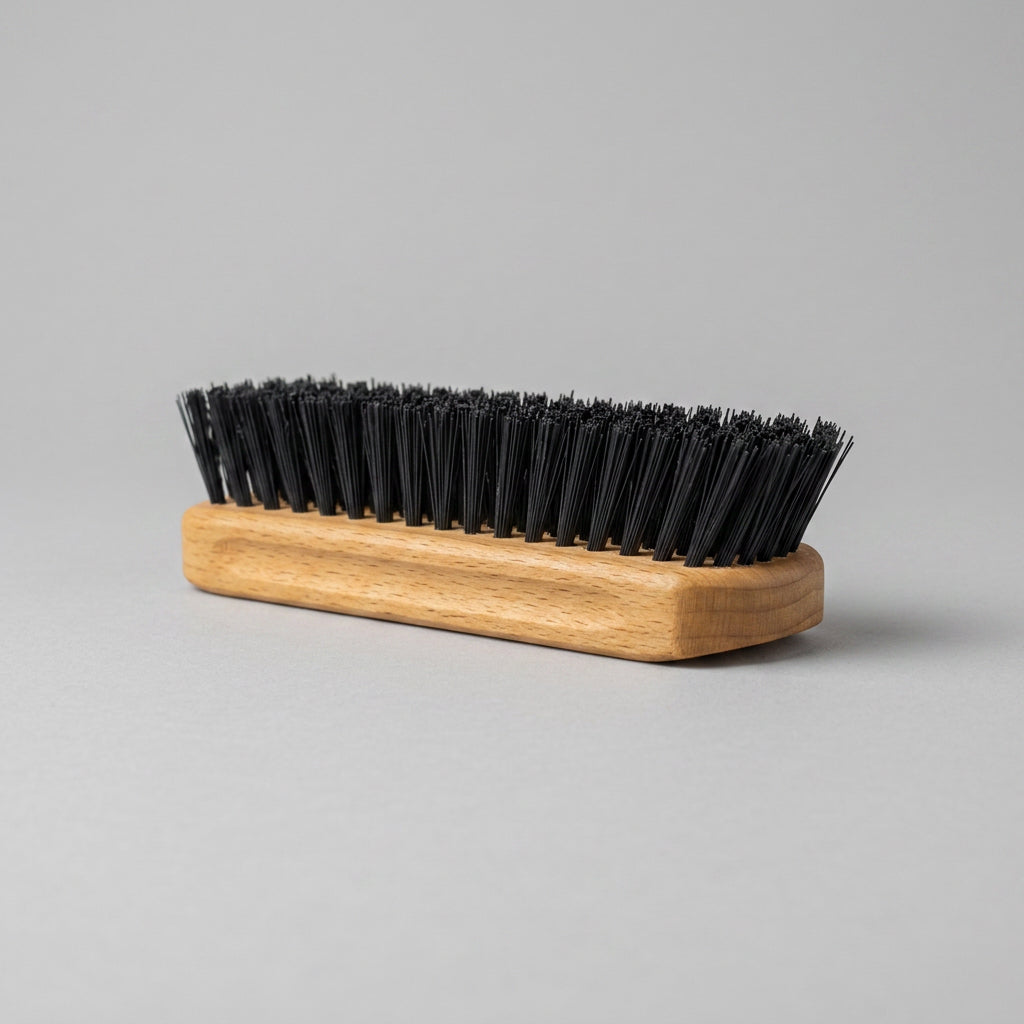 Perie pentru covorase auto, lemn de fag si nylon, 190 mm, 100% Vegan, produs premium, Keller Bürsten
