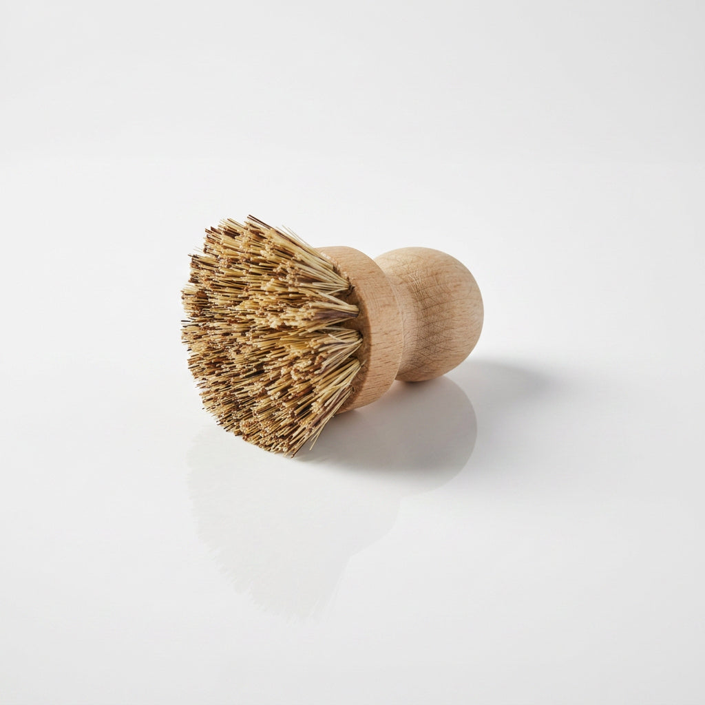 Perie pentru oale si tigai din lemn de fag, fibra Union, 46 mm, produs Vegan 100%