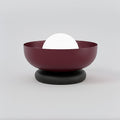 Lampă de noapte metalică OZZY LN1 BURGUNDY, culoare burgundy, vișinie, modernă