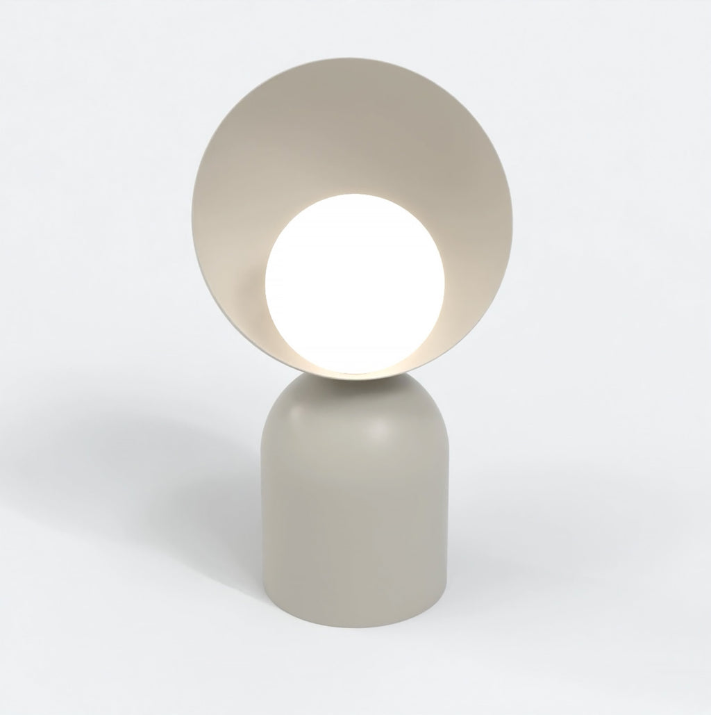 Lampa pentru noptiera din metal BOTO LN1 MOKKA, bej, moderna